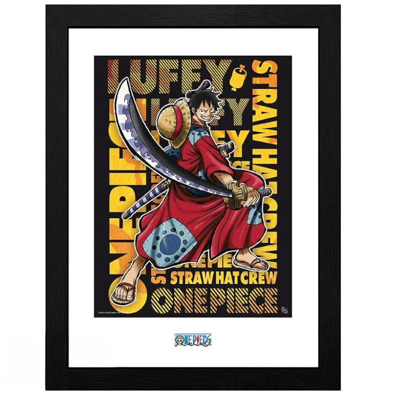 One Piece Ingelijste Poster Luffy in Wano - Fans Geek Storeproduct_type#GBEye