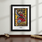One Piece Ingelijste Poster Luffy in Wano - Fans Geek Storeproduct_type#GBEye