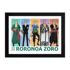 One Piece Ingelijste Poster Roronoa Zoro - Fans Geek Storeproduct_type#GB eye