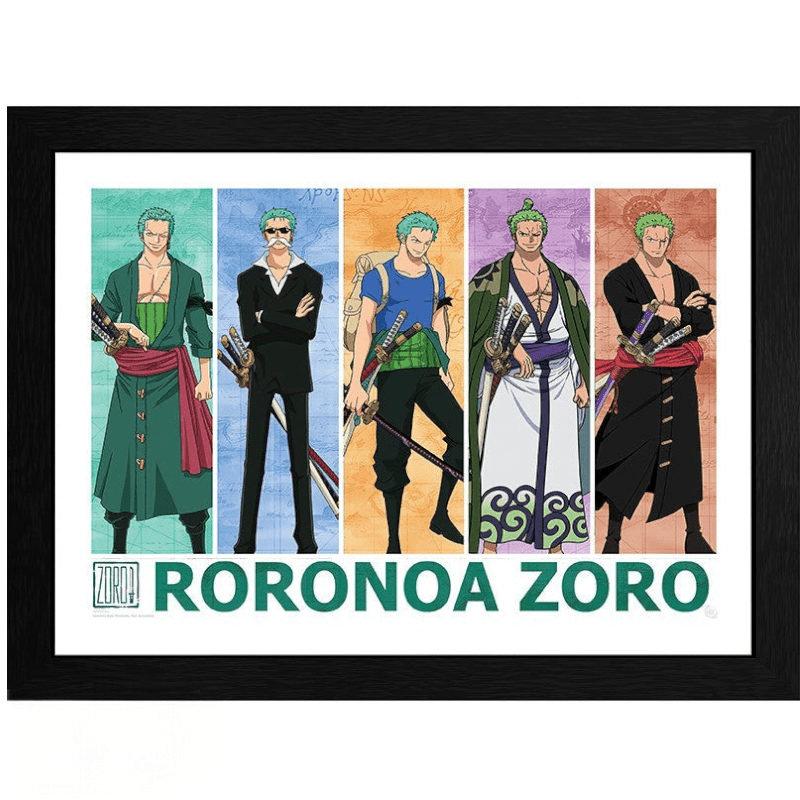 One Piece Ingelijste Poster Roronoa Zoro - Fans Geek Storeproduct_type#GB eye