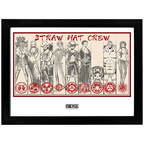 One Piece Ingelijste Poster Straw Hat Crew - Fans Geek Storeproduct_type#GB eye