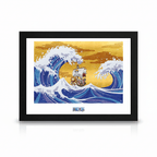 One Piece Ingelijste Poster Thousand Sunny - Fans Geek Storeproduct_type#GBEye