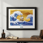 One Piece Ingelijste Poster Thousand Sunny - Fans Geek Storeproduct_type#GBEye