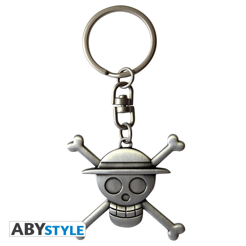 One Piece Sleutelhanger 3D Skull Luffy ABYstyle 4.8x4.5cm