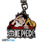 One Piece Sleutelhanger Luffy New World Abysse Corp 4x4cm