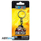 One Piece Sleutelhanger Luffy New World Abysse Corp 4x4cm