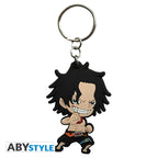 One Piece Sleutelhanger PVC Ace SD ABYstyle 5.8x4.1cm