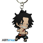 One Piece Sleutelhanger PVC Ace SD ABYstyle 5.8x4.1cm