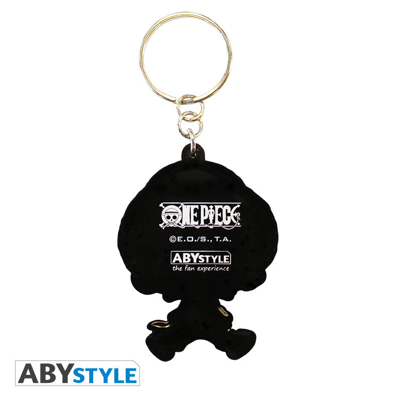 One Piece Sleutelhanger PVC Luffy SD ABYstyle 5.5x4cm