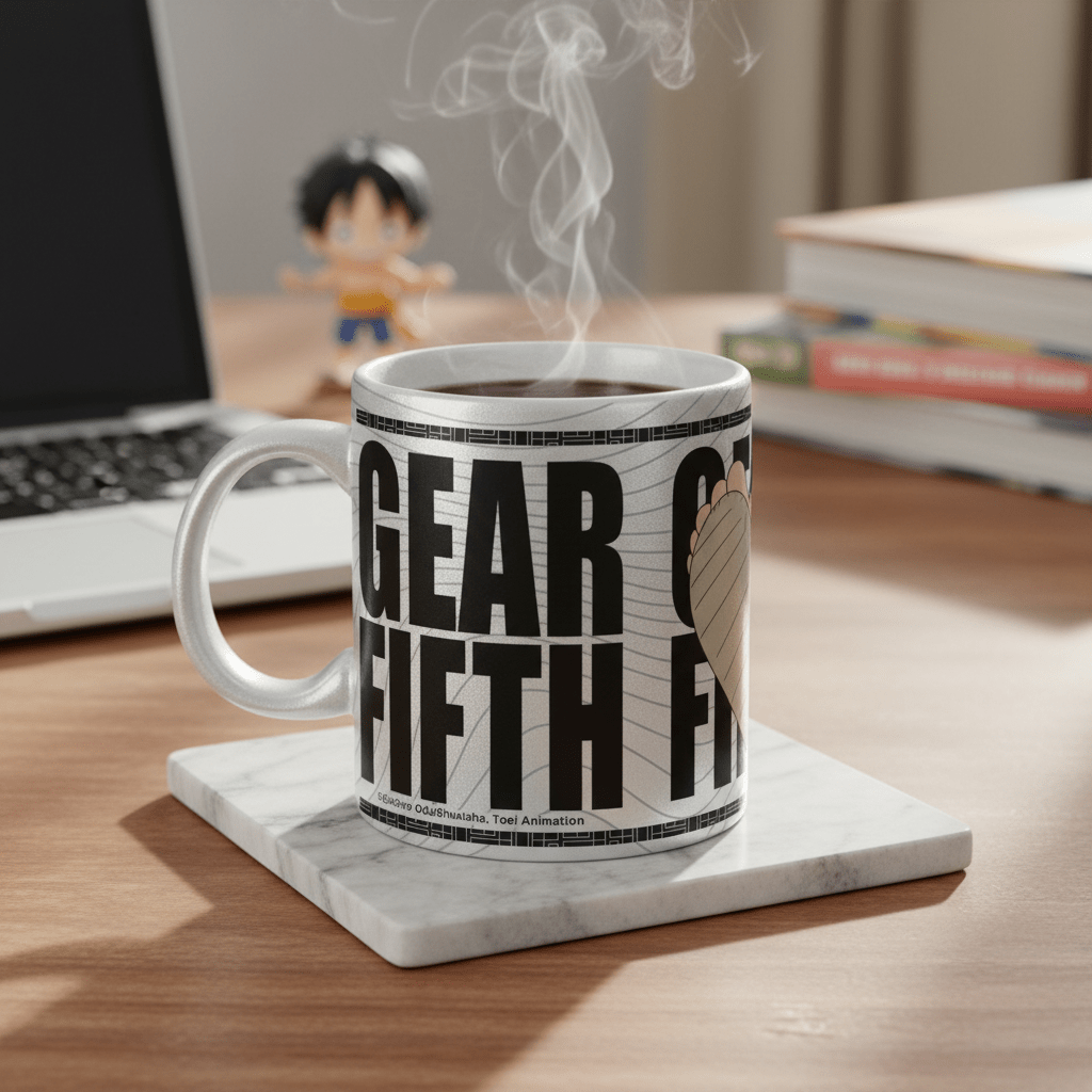 One Piece Luffy Gear 5 Mok Keramiek 320 ml - Fans Geek Storeproduct_typeABYstyle