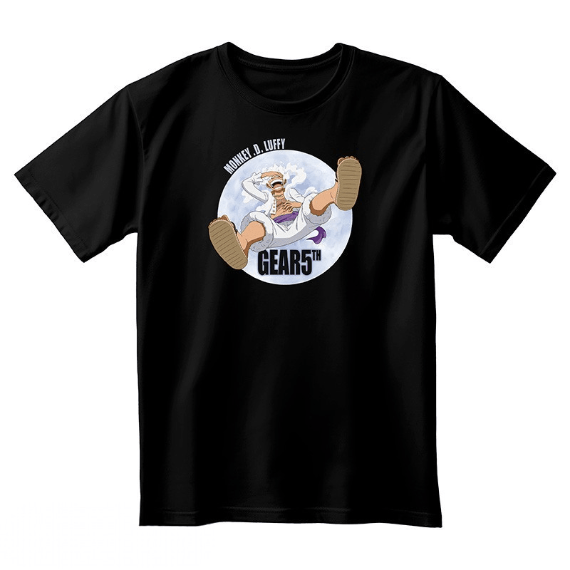 One Piece Luffy Gear 5 T-shirt zwart unisex - Fans Geek Storeproduct_type#ABYstyle