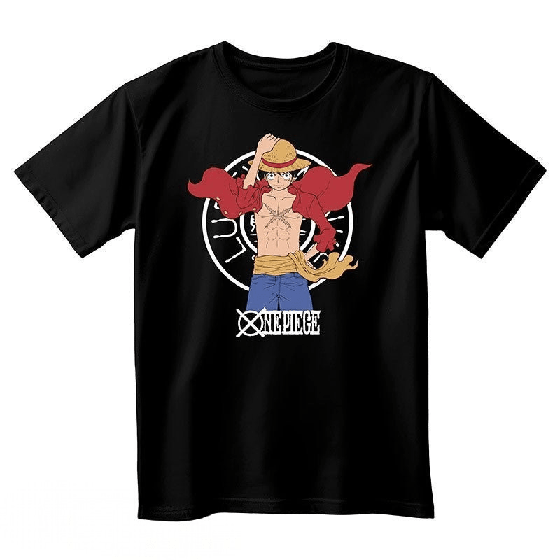 One Piece Luffy New World T-shirt - Fans Geek Storeproduct_typeABYstyle