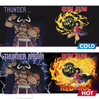 One Piece Luffy tegen Kaido warmtegevoelige mok 460 ml - Fans Geek Storeproduct_type#ABYstyle