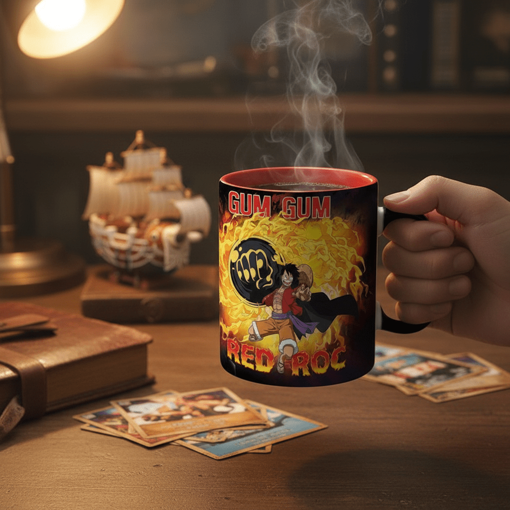 One Piece Luffy tegen Kaido warmtegevoelige mok 460 ml - Fans Geek Storeproduct_type#ABYstyle