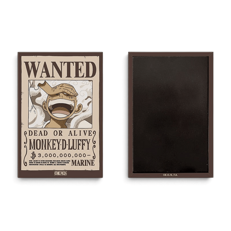 One Piece Luffy Wanted magneet 5,5 × 8 cm - Fans Geek Storeproduct_type#ABYstyle