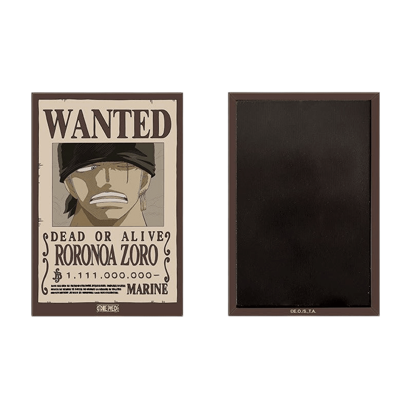 One Piece Magneet Wanted Zoro - Fans Geek Storeproduct_type#ABYstyle