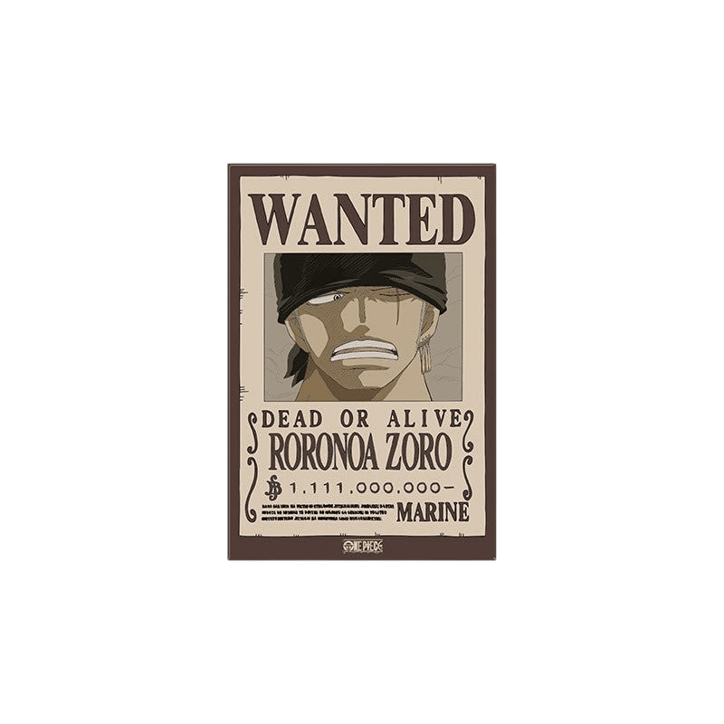 One Piece Magneet Wanted Zoro - Fans Geek Storeproduct_type#ABYstyle
