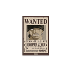 One Piece Magneet Wanted Zoro - Fans Geek Storeproduct_type#ABYstyle