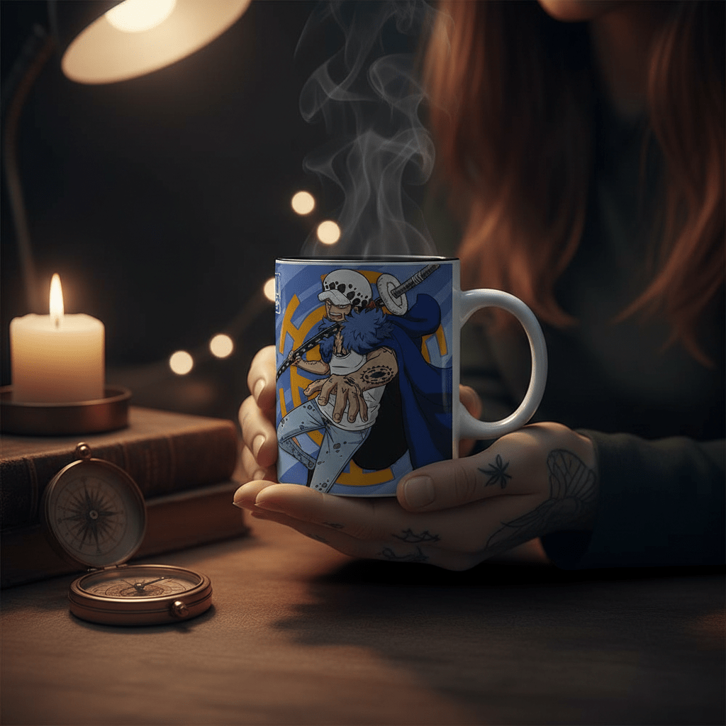 One Piece Mok Trafalgar Law Keramiek 320 ml - Fans Geek Storeproduct_typeABYstyle