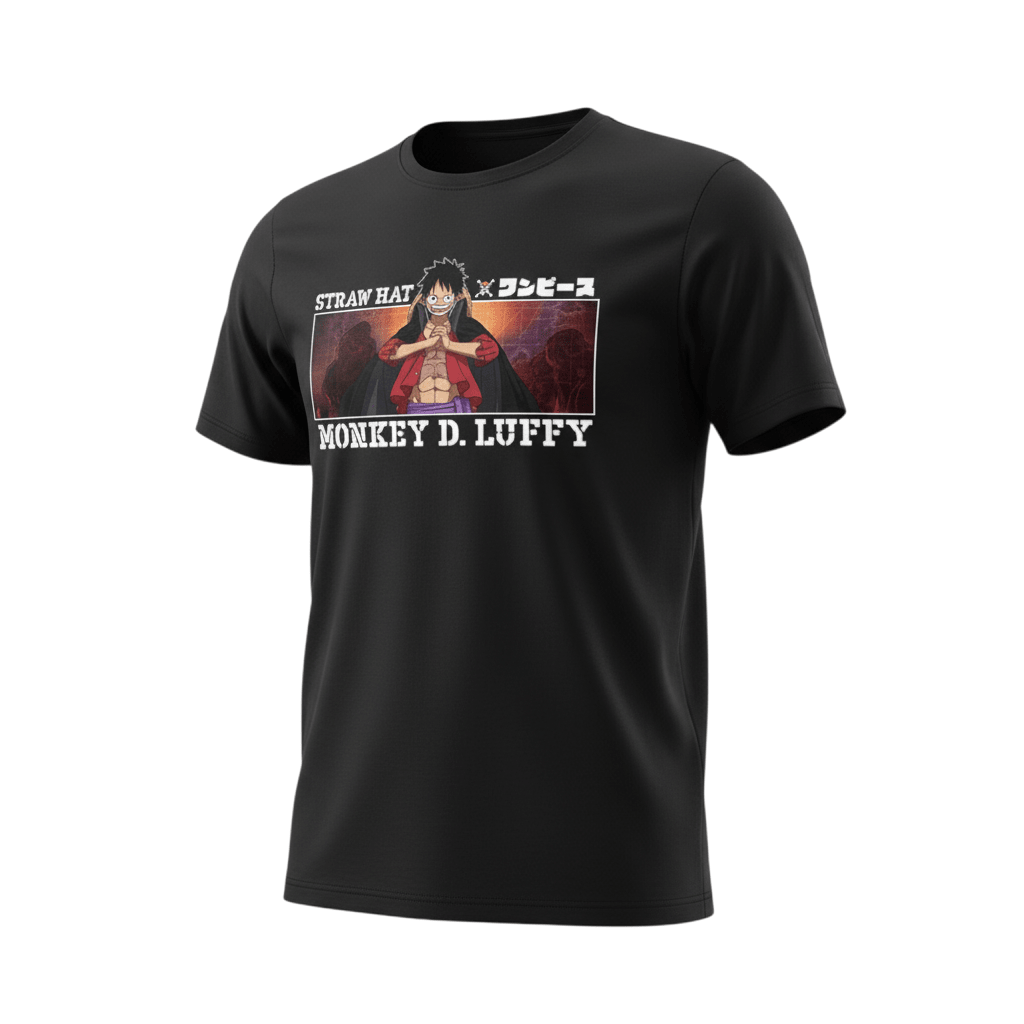 One Piece Monkey D. Luffy T-shirt Zwart - Fans Geek Storeproduct_type#ABYstyle