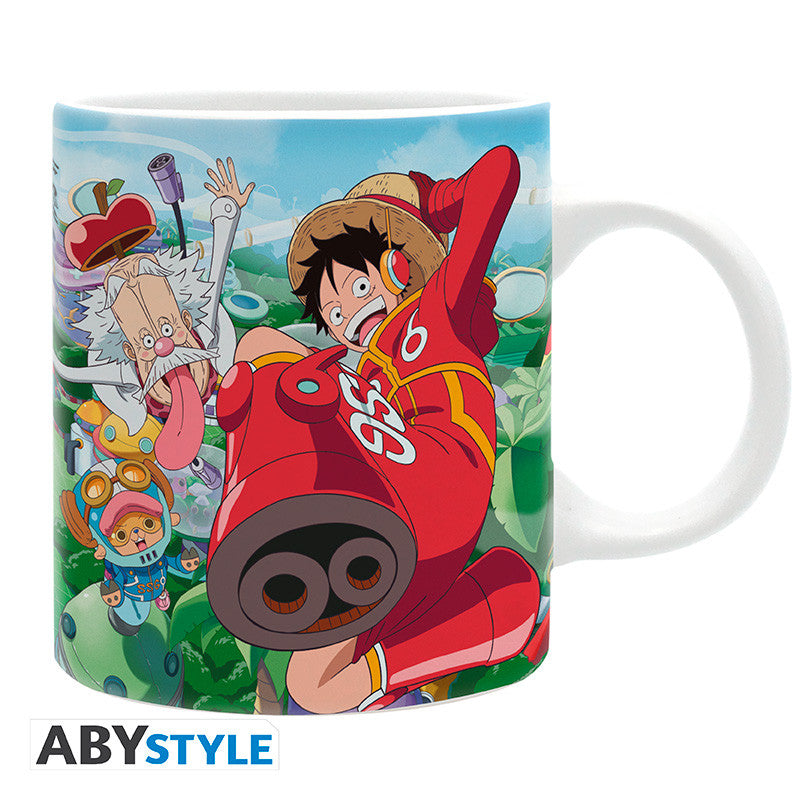 One Piece Mok Luffy & Vegapunk ABYstyle Keramiek 320ml