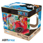 One Piece Mok Luffy & Vegapunk ABYstyle Keramiek 320ml