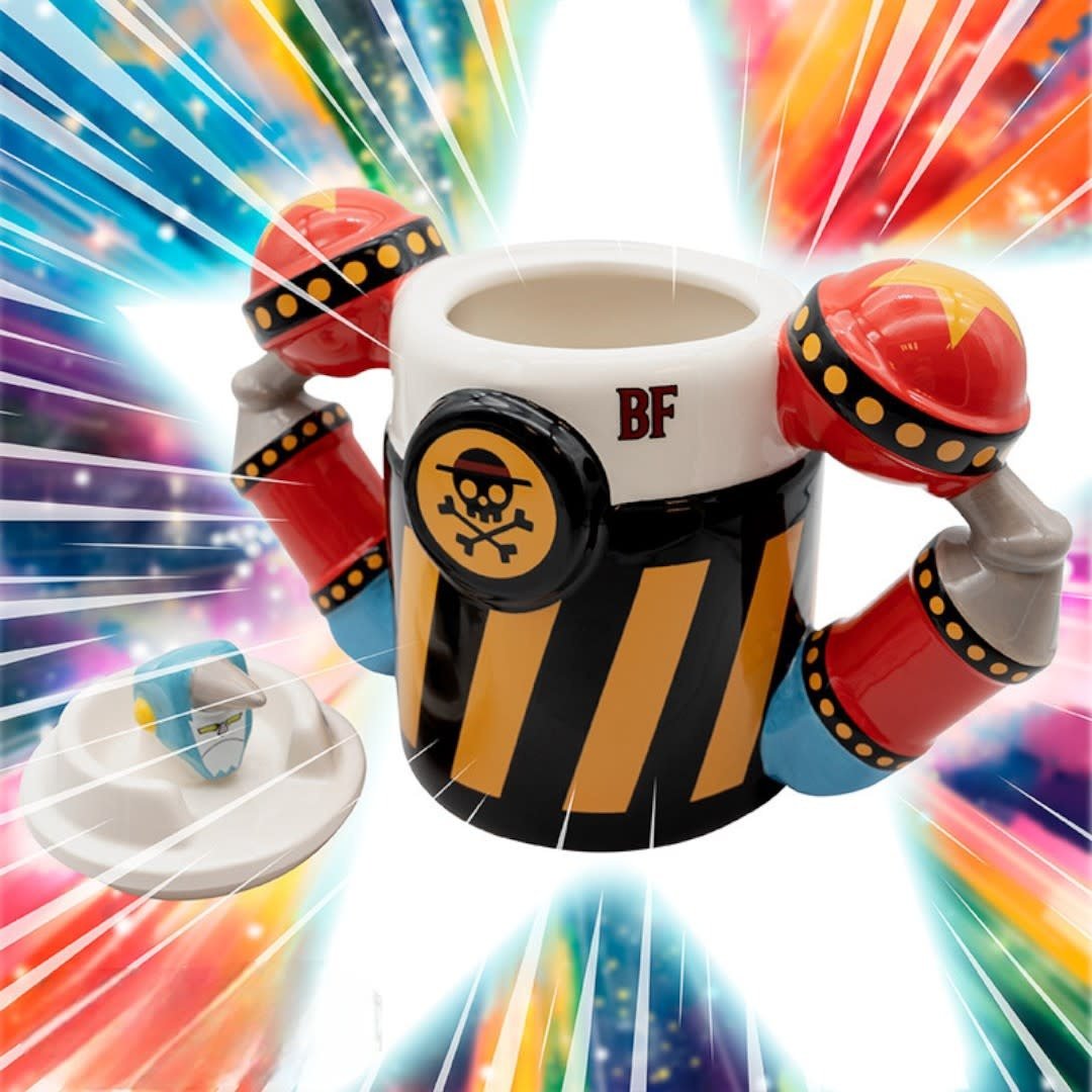 ONE PIECE - Mug 3D - Iron Pirate Franky shogun - Fans Geek Store