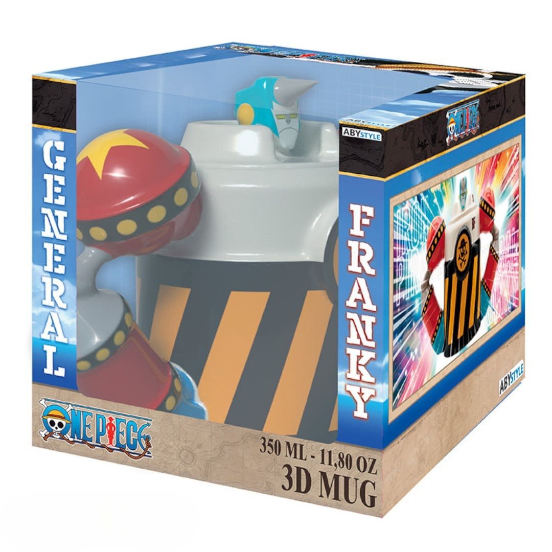 ONE PIECE - Mug 3D - Iron Pirate Franky shogun - Fans Geek Store