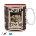 One Piece Mok Zoro Wanted ABYstyle Keramiek 460ml
