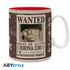 One Piece Mok Zoro Wanted ABYstyle Keramiek 460ml