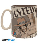 One Piece Mok Wanted Ace ABYstyle Keramiek 460ml