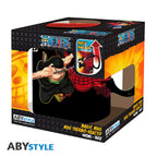 One Piece Warmte-Veranderende Mok Zoro & Sanji ABYstyle Keramiek 460ml