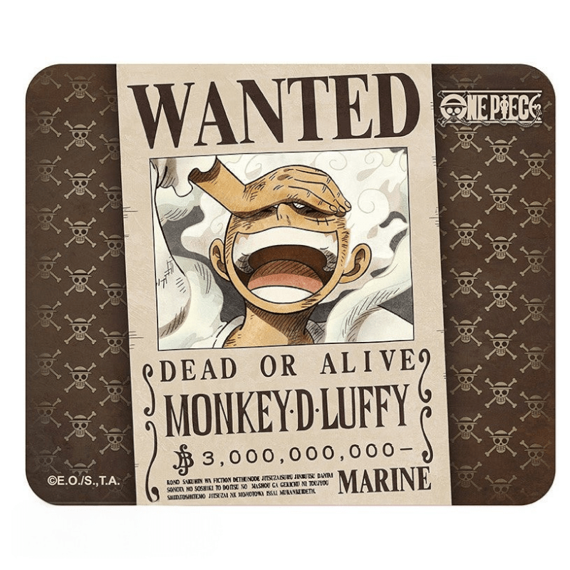 One Piece Muismat Wanted Luffy - Fans Geek Storeproduct_type#ABYstyle