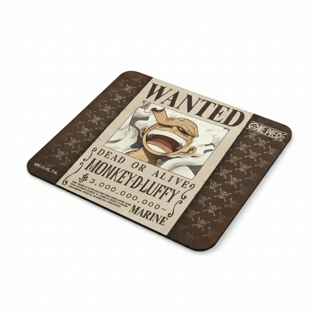 One Piece Muismat Wanted Luffy - Fans Geek Storeproduct_type#ABYstyle