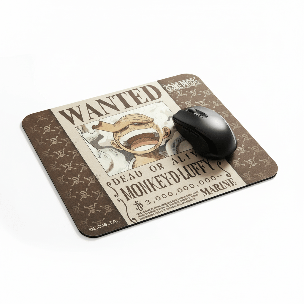 One Piece Muismat Wanted Luffy - Fans Geek Storeproduct_type#ABYstyle