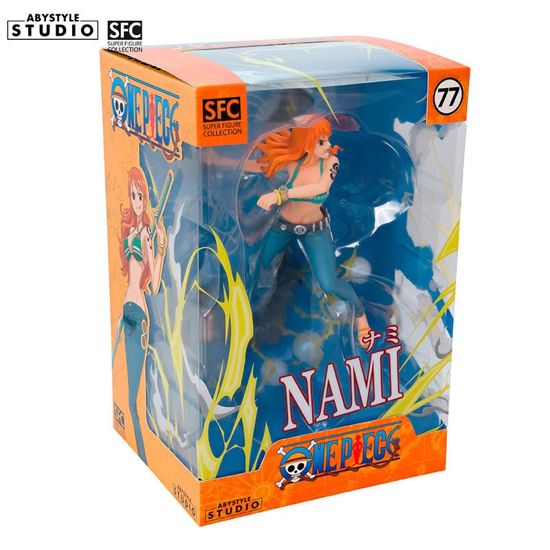 One Piece Nami Figuur 16cm - Super Figure Collection - Fans Geek Storeproduct_typeABYstyle