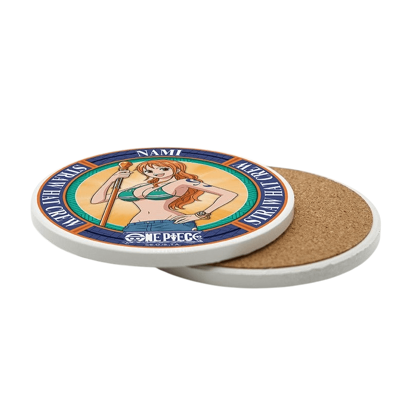 One Piece Nami Onderzetter Keramiek 10 cm - Fans Geek Storeproduct_typeABYstyle