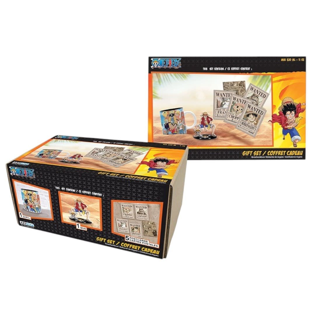 ONE PIECE - Pck Mug320ml + Acryl® + Postcards "Luffy - Fans Geek Store