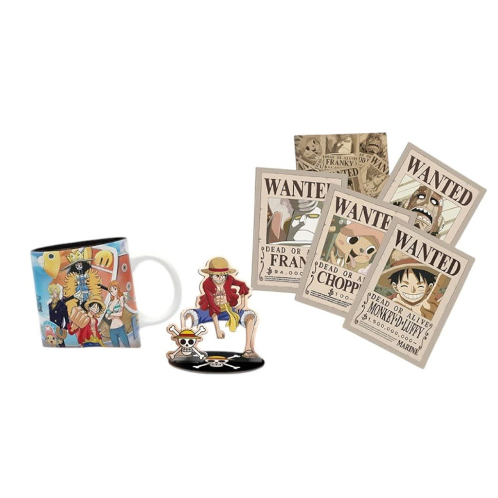 ONE PIECE - Pck Mug320ml + Acryl® + Postcards "Luffy - Fans Geek Store