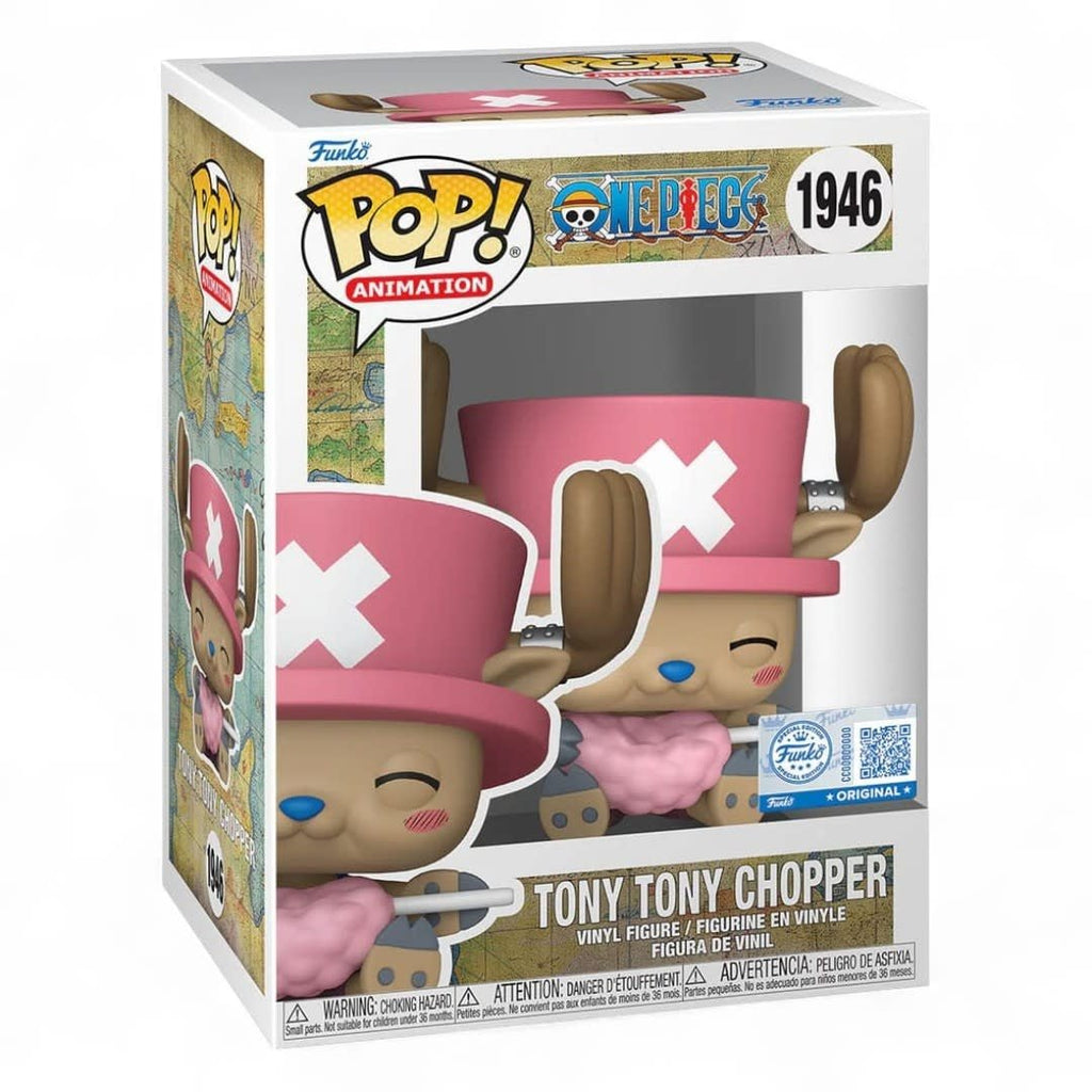 One Piece POP! Animation Vinyl Figure Tony Tony Chopper with Cotton Candy - Fans Geek Store
