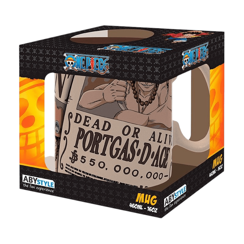 One Piece Portgas D. Ace Wanted Mok - Fans Geek Storeproduct_type#ABYstyle