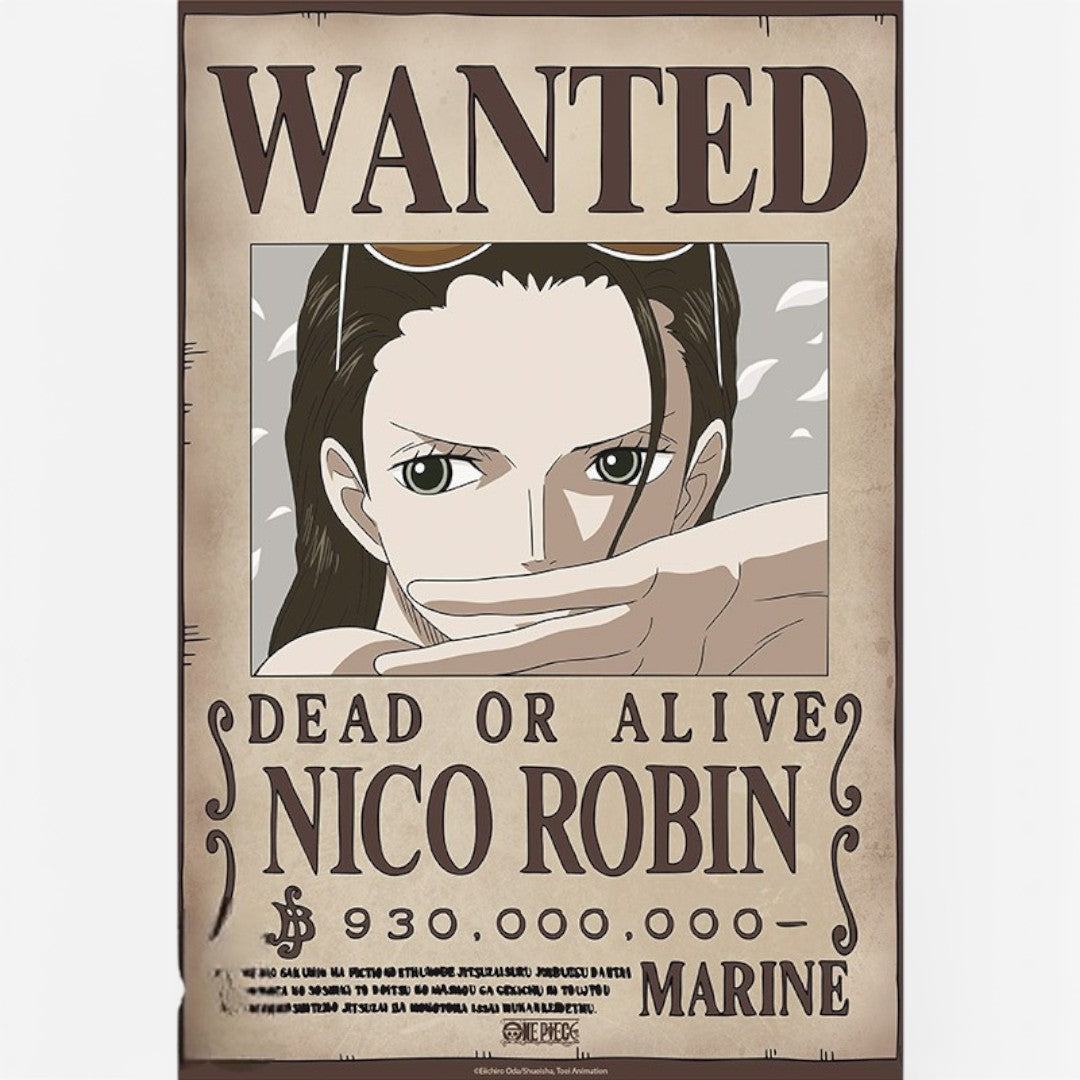 ONE PIECE - Poster Chibi 52x38 - Wanted Nico Robin Wano