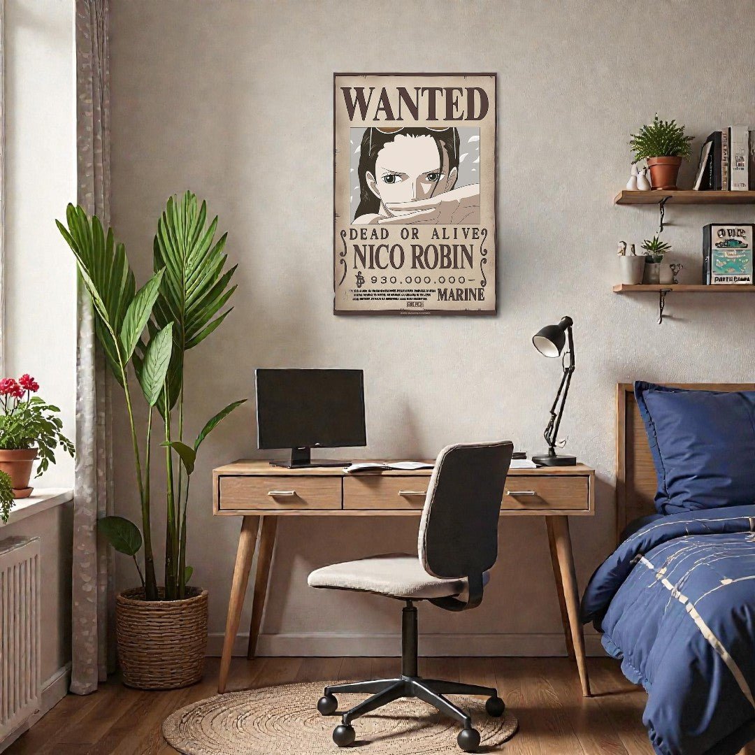 ONE PIECE - Poster Chibi 52x38 - Wanted Nico Robin Wano - Fans Geek Storeproduct_typeGB eye