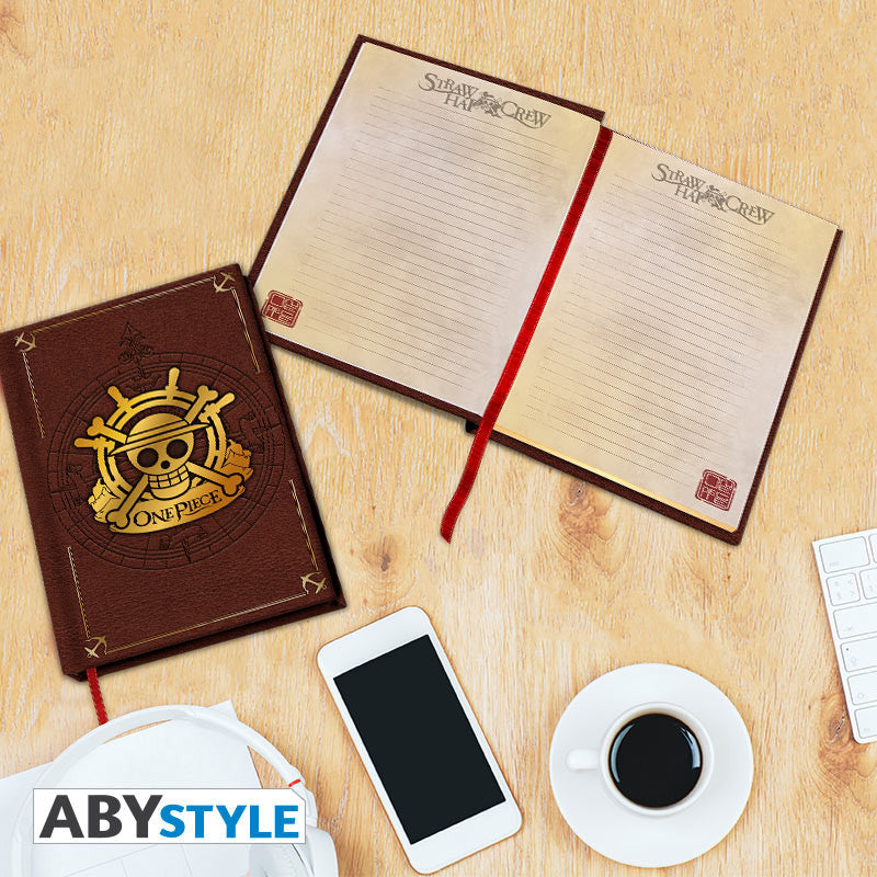 One Piece Notitieboek Premium A5 Skull X4 ABYstyle 21.7x15.5cm