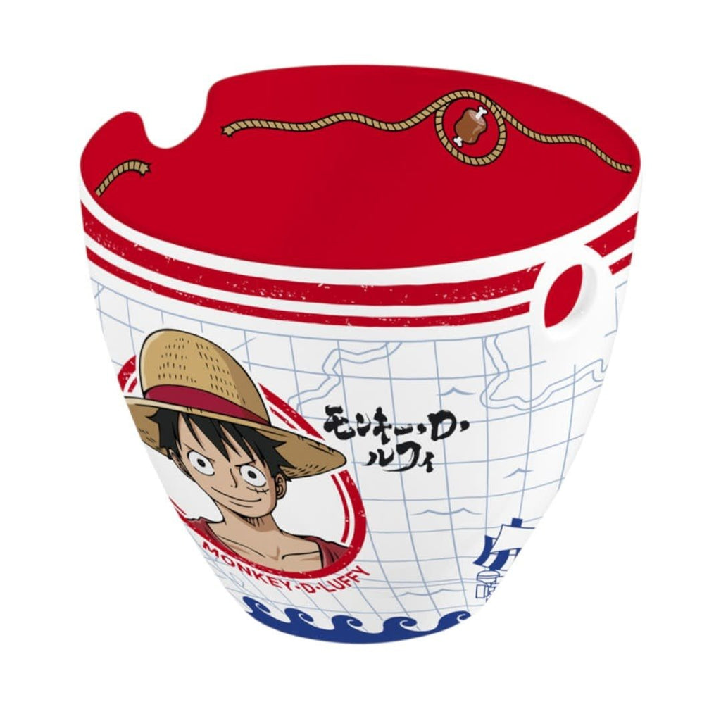 ONE PIECE - Ramen Bowl with chopsticks - "Monkey D. Luffy" - Fans Geek Store