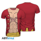 One Piece Replica T-shirt Luffy New World Heren ABYstyle