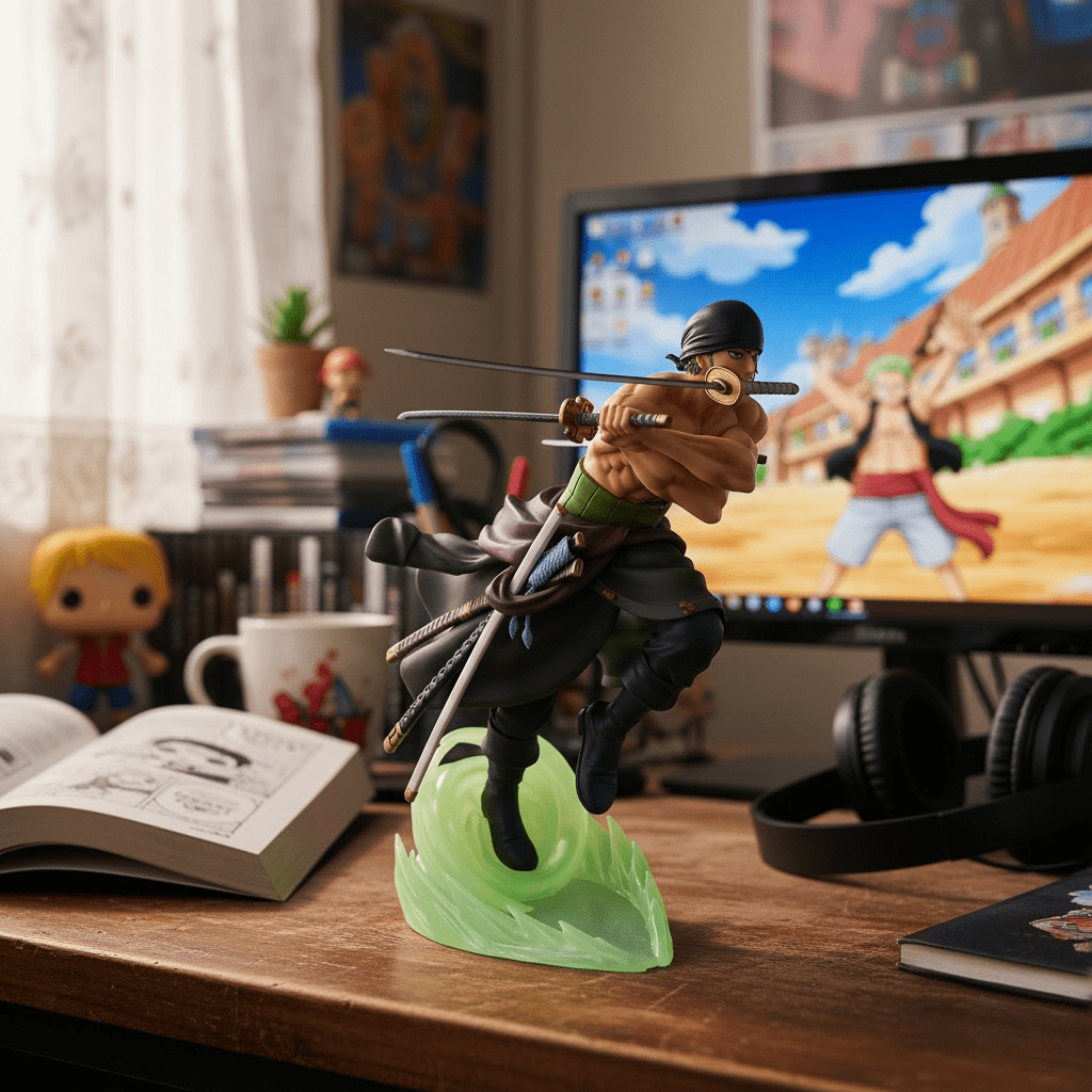One Piece Roronoa Zoro Glow in the Dark beeldje - Fans Geek Storeproduct_typeABYstyle Studio