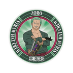 One Piece Roronoa Zoro onderzetter van keramiek 10 cm - Fans Geek Storeproduct_typeABYstyle