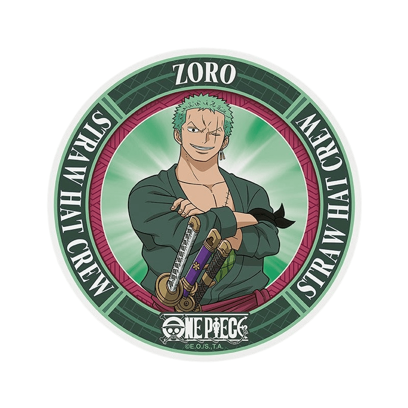One Piece Roronoa Zoro onderzetter van keramiek 10 cm - Fans Geek Storeproduct_typeABYstyle
