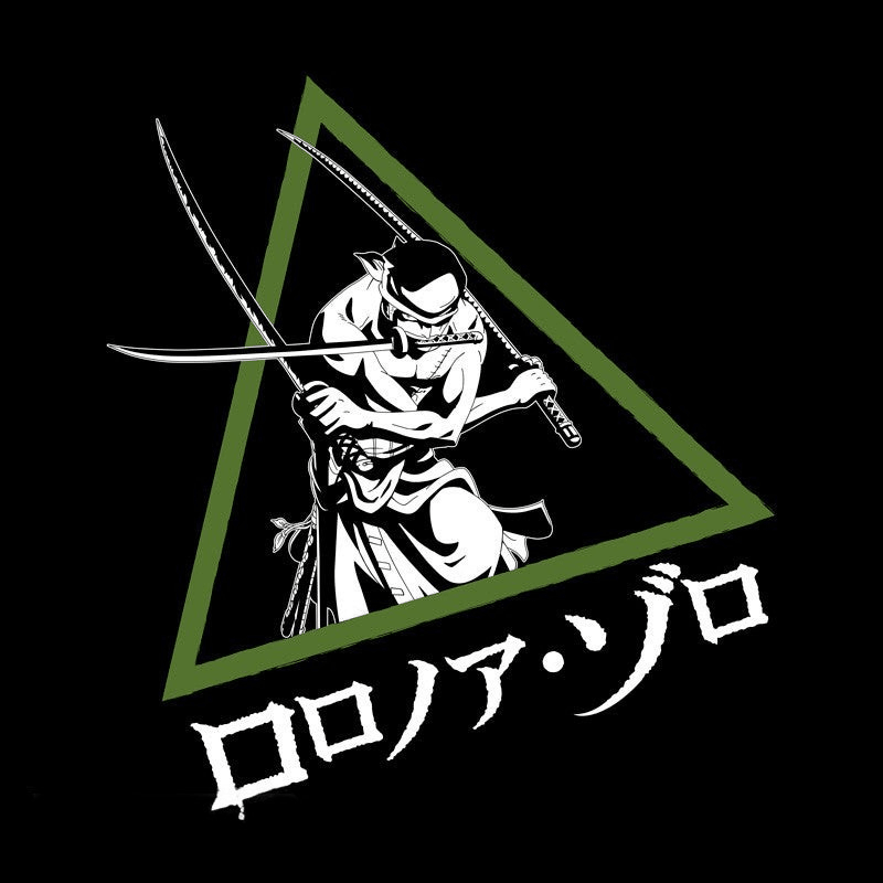 One Piece Roronoa Zoro T-shirt Zwart - Fans Geek Storeproduct_typeABYstyle